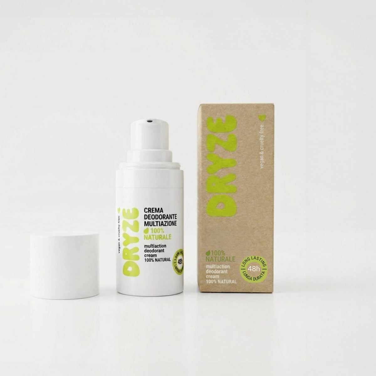 Dryze Crema Deodorante Naturale 15 ml formato travel