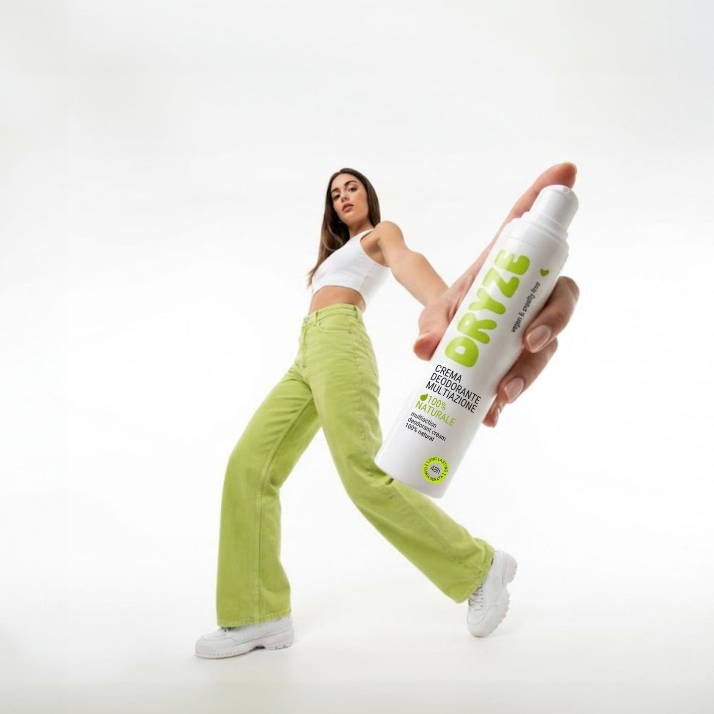 Scopri Dryze, il deodorante in crema 100% naturale e multiazione. Formula Vegan, Cruelty Free e protezione garantita fino a 48 ore. Acquista ora online