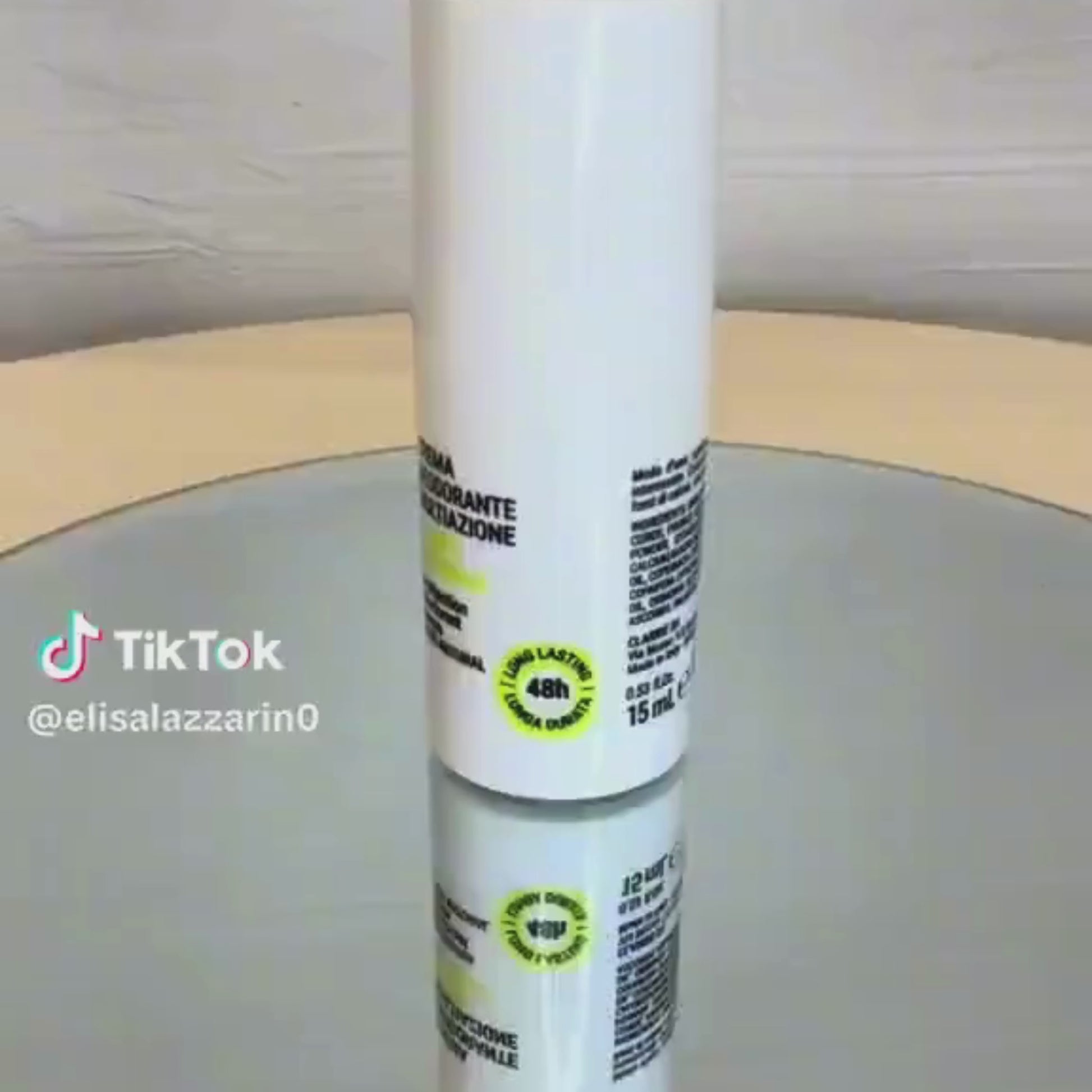 video influencer dryze secondo video esplicativo del deodorante 